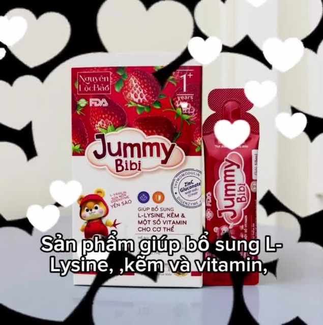 Siro ăn ngon JUMMY BIBI