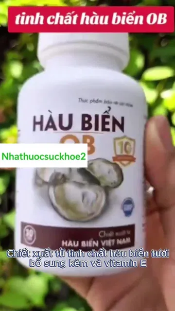 Sản phẩm H&agrave;u Biển OB