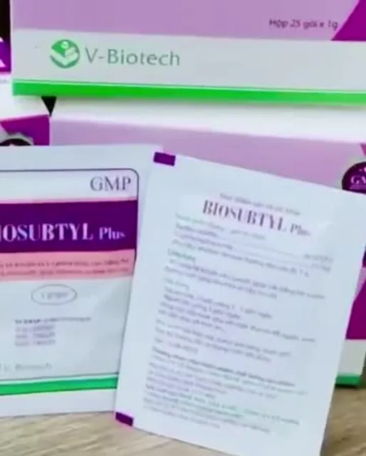 Men Vi Sinh BIOSUBTYL Plus 25 G&oacute;i