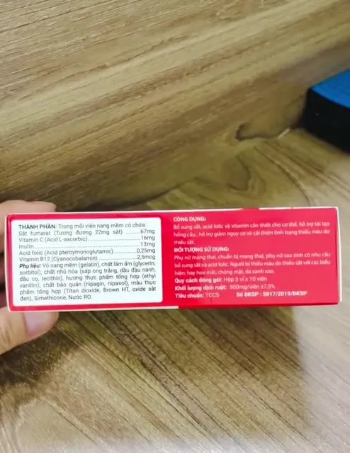 Vi&ecirc;n Sắt Folic Extra
