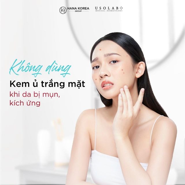 Kem ủ trắng mặt Usolab Bio Tone Up Whitening Face Mask