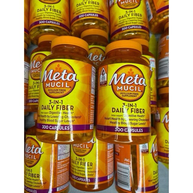 Vi&ecirc;n uống bổ xung chất xơ Meta Mucil hộp 300 vi&ecirc;n