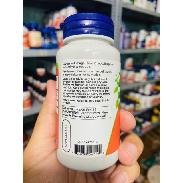 Vi&ecirc;n uống Valerian Root 500mg