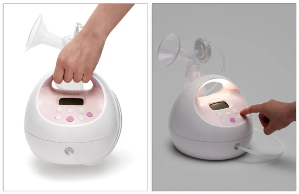 M&aacute;y M&aacute;y h&uacute;t sữa Spectra S2 được trang bị đ&egrave;n led để c&aacute;c mẹ dễ d&agrave;ng h&uacute;t sữa buổi tối
