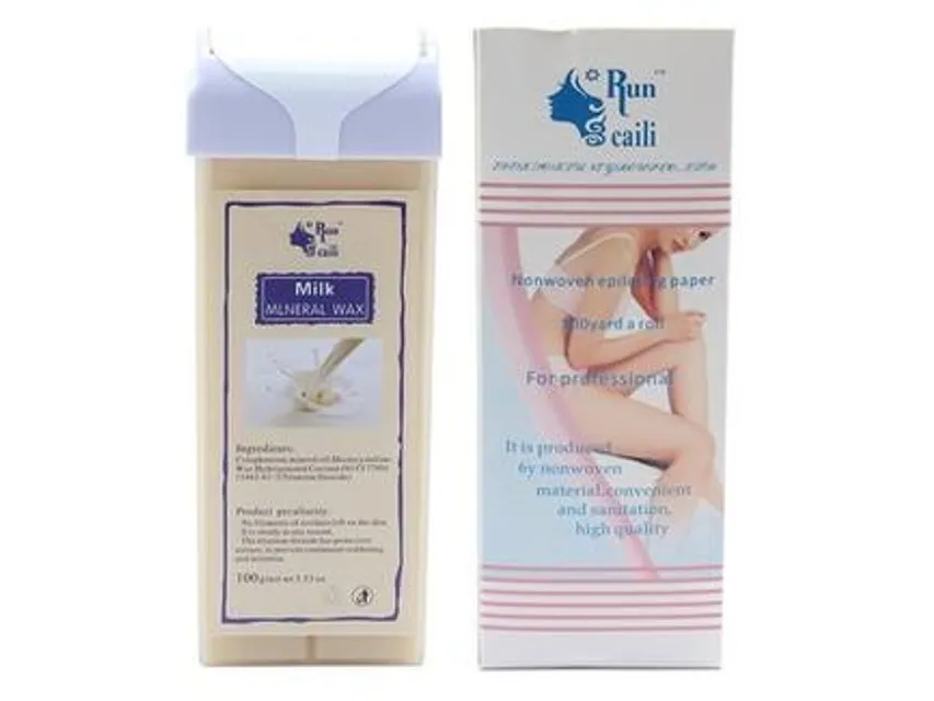 Bộ 1 s&aacute;p wax 100g v&agrave; 1 giấy wax 100 miếng RunCaili