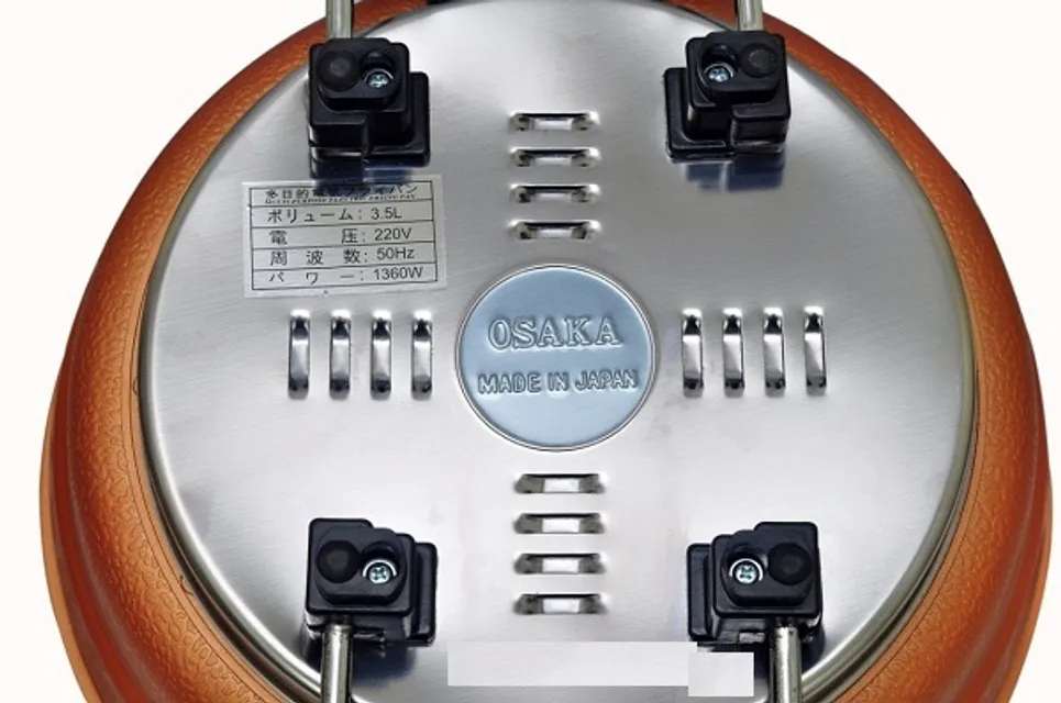 Mặt sau của Chảo lẩu điện đa năng Osaka