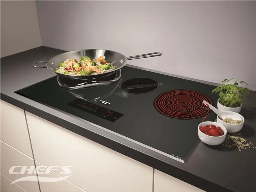 Bếp điện từ Chefs EH MIX533 3 v&ugrave;ng nấu tiết kiệm điện tối đa
