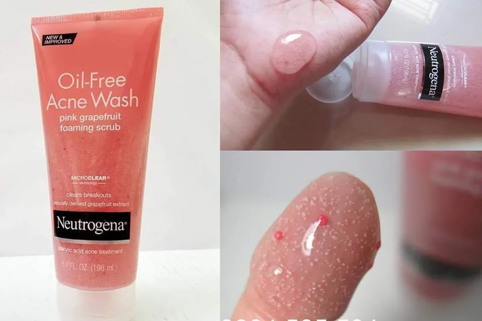 Sữa rửa mặt Neutrogena Oil Free Acne Wash kiểm so&aacute;t dầu hiệu quả