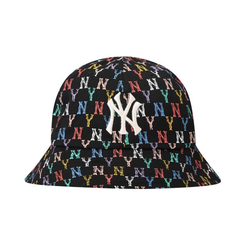 Nón MLB Bucket Hat Monogram Gradation New York Yankees  soiauthenticvn
