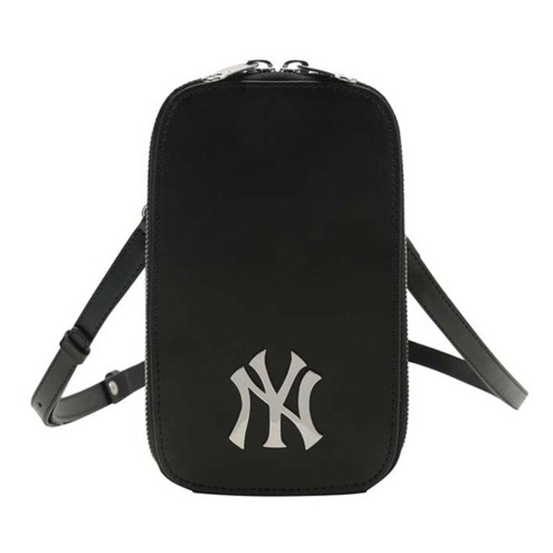 KIDS Túi MLB Diamond Monogram Jacquard Mini Tote Bag New York Yankees Black