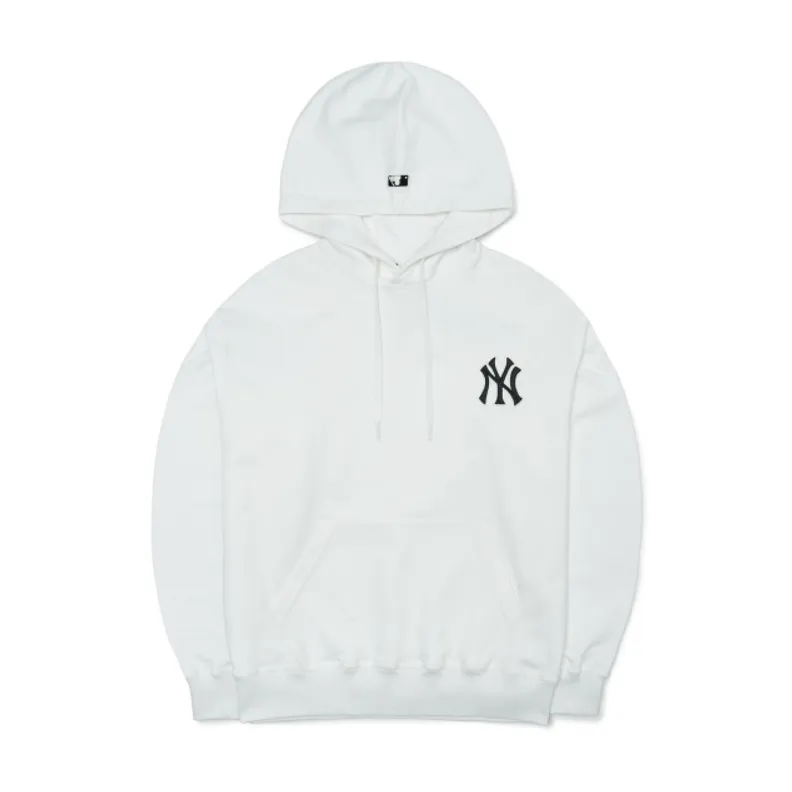 Áo hoodie MLB Check Big Logo Overfit Hoodie New York Yankees 3AHDC011450BKS
