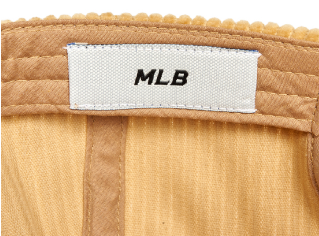 MLB Việt Nam  Túi MLB Corduroy Bucket Bag New York Yankees Cream  BIR   MLB Việt Nam