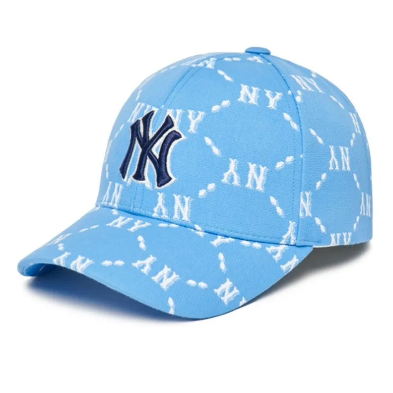 Mũ MLB Monogram Classic Structure Ball Cap New York Yankees 3ACPFF02N50BLL