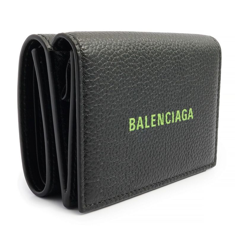 Mua Ví Nam Balenciaga Logo Print TriFold Cash Mini Wallet In Black 594312  1WV03 1160 Màu Đen  Balenciaga  Mua tại Vua Hàng Hiệu h044675