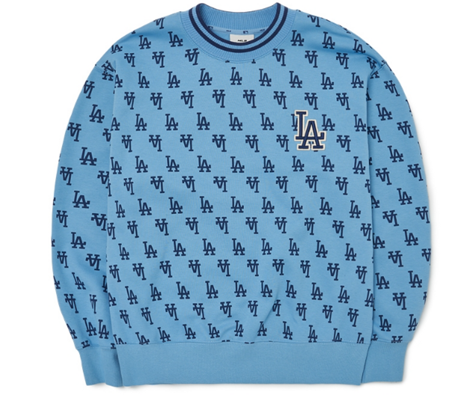 CHÍNH HÃNG Áo Nỉ Sweater MLB Monogram Logo Overfit Sweatshirt New York  Yankees  Áo sweat nam nữ 3AMTM0124  Lazadavn