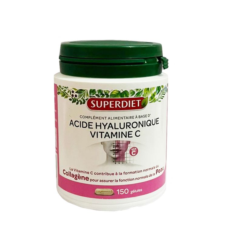 Viên Uống Hỗ Trợ Làm Đẹp Da Superdiet Hyaluronic Acid Vitamin C