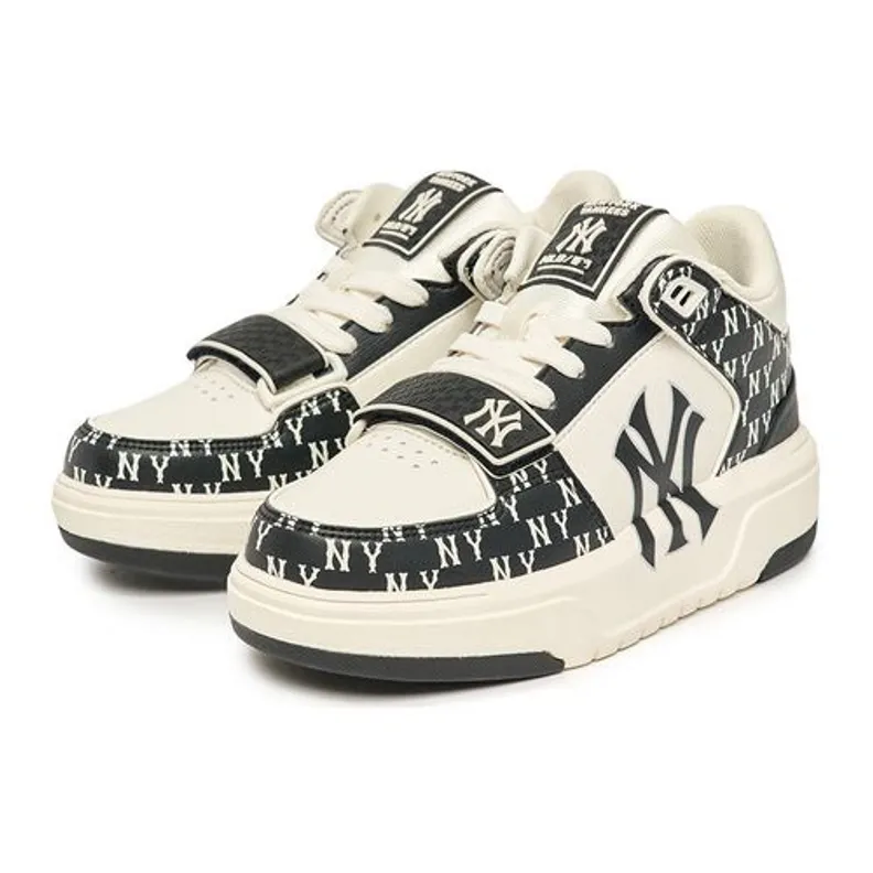 Giày MLB Chunky Liner Low New York Yankees White Grey Like Auth  1Sneaker