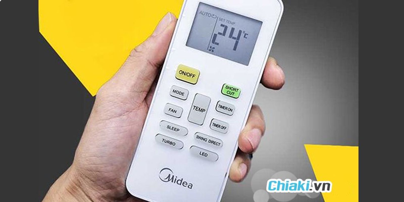 Hướng Dẫn] cách sử dụng điều khiển điều hòa Midea chi tiết nhất