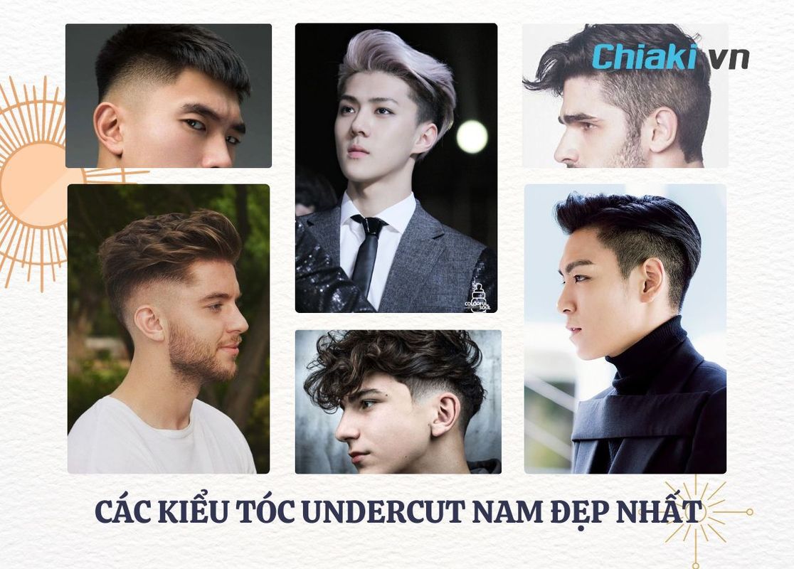 40+ Kiểu tóc Undercut nam vuốt ngược đẹp, sành điệu nhất 2024