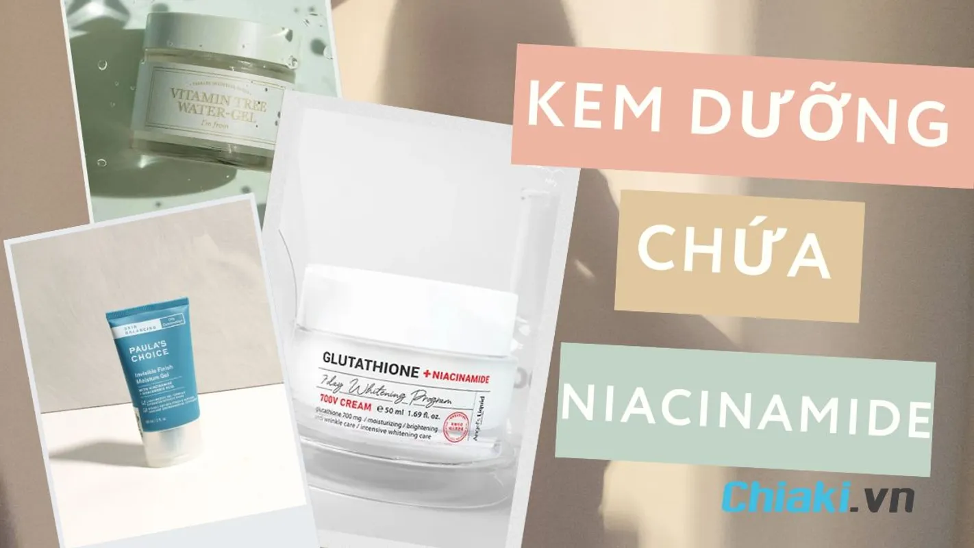 TUÝP GEL NIACINAMIDE VỚI KẾT CẤU NHẸ DỊU DỄ DÀNG THẨM THẤU VÀO DA