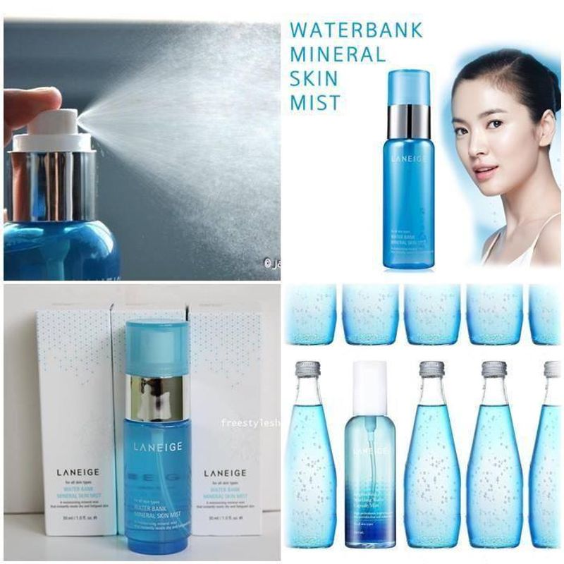 Xịt Khoáng Laneige Water Bank Mineral Skin Mist