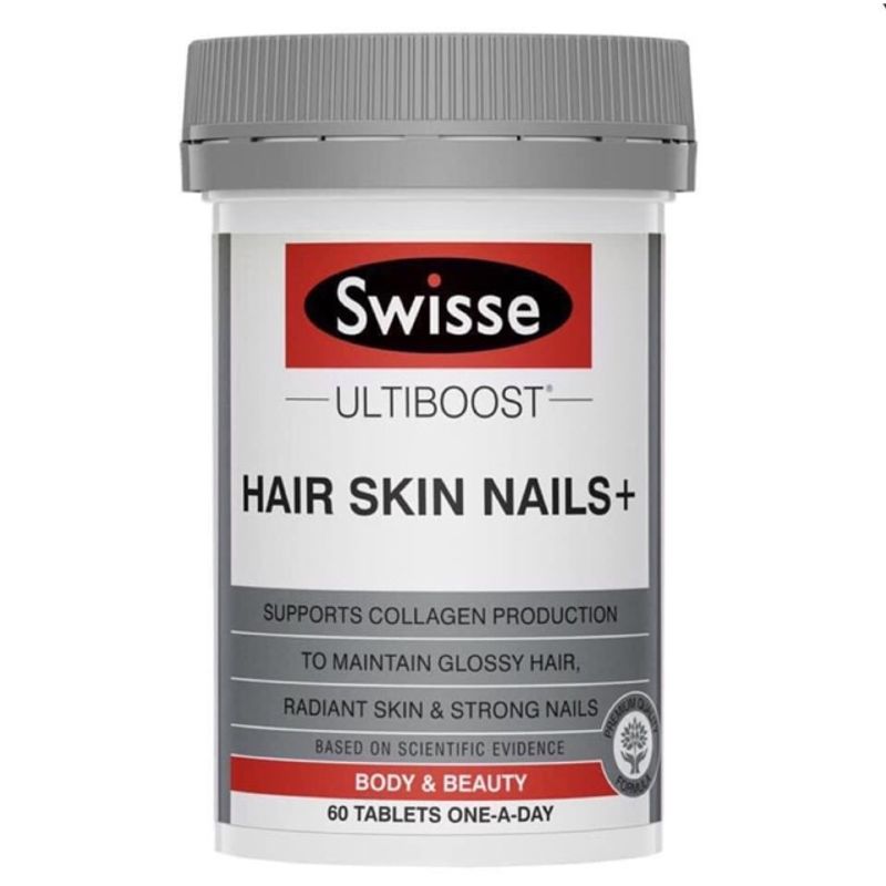 Viên Uống Collagen Swisse Hair Skin Nails 100 Viên Của Úc