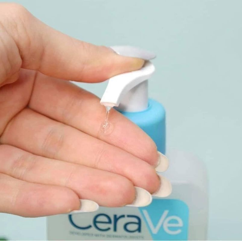 Sữa Rửa Mặt Cerave Renewing SA Cleanser Cho Da Thường, Da Mụn
