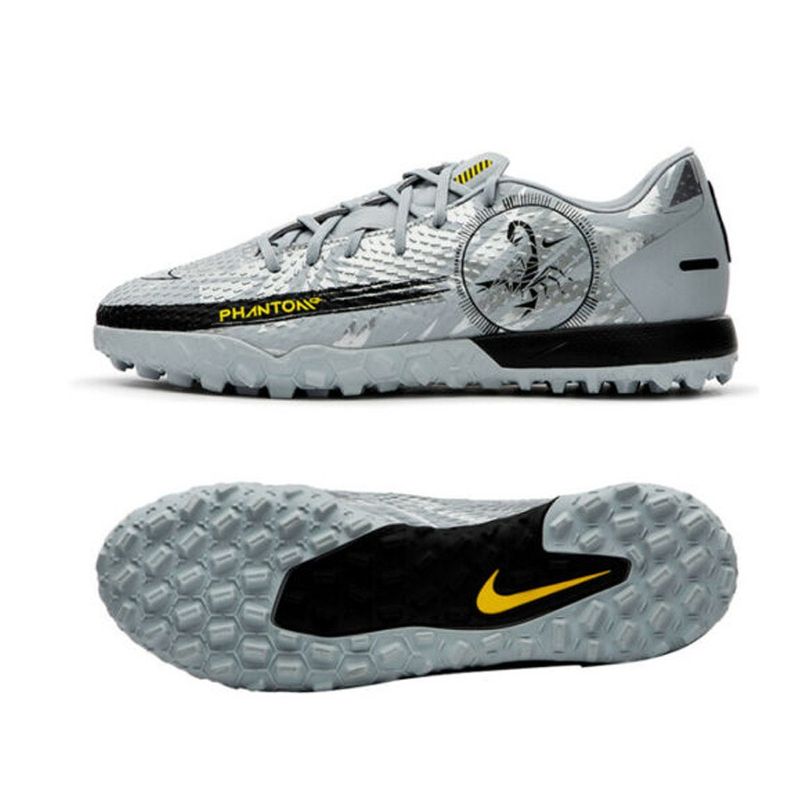 Giày Đá Bóng Nike Phantom GT Academy TF Scorpion Silver/Black DA2262-001