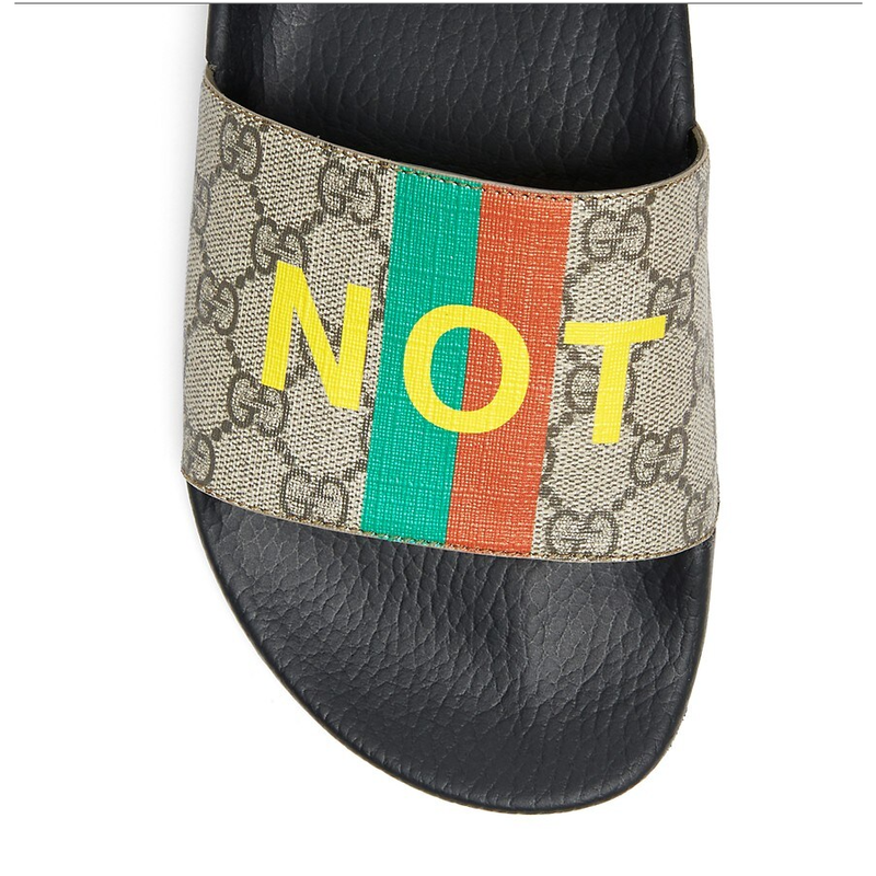 Dép Quai Ngang Gucci Men's Fake/Not Print Slide Sandals