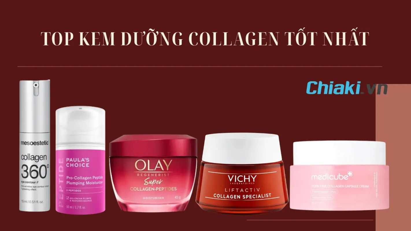 KEM DƯỠNG DA COLLAGEN NHẬT BẢN ĐÓNG HỘP NHỎ GỌN SANG TRỌNG MÀU VÀNG ĐEN