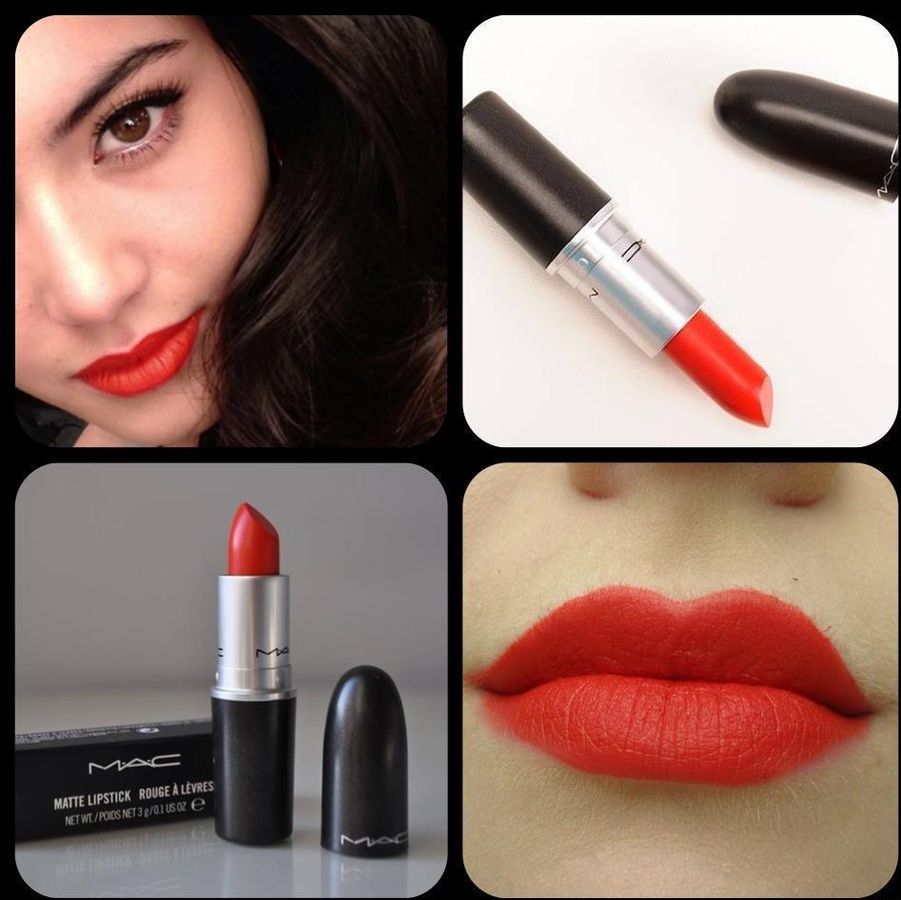Delikadong red at orange na lipstick ng Mac