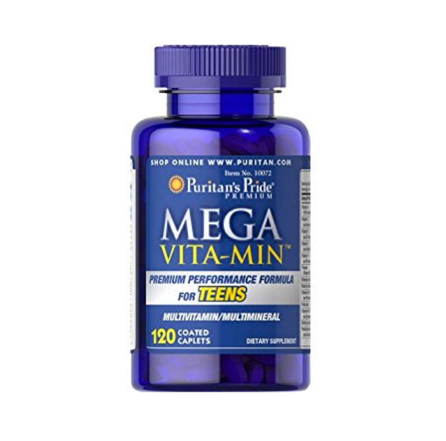 Mega Vitamin Multivitamins For Teens Puritan's Pride Hộp 120 Viên