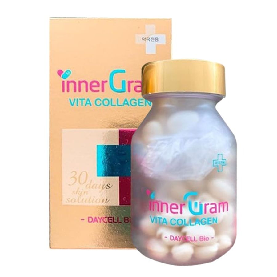 Viên Uống Cấp Nước Hỗ Trợ Trắng Da Daycell Inner Gram Vita Collagen