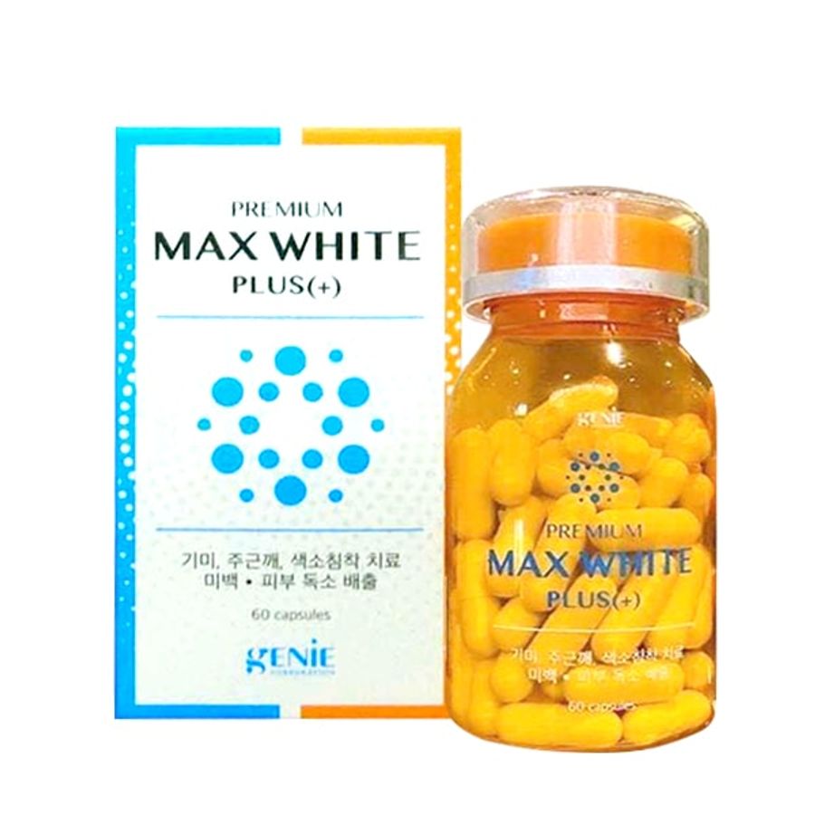 Viên Uống Trắng Da Genie Premium Max White Plus+