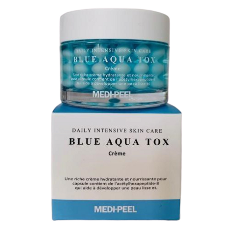 Kem Hỗ Trợ Trắng Da Medi Peel Blue Aqua Tox