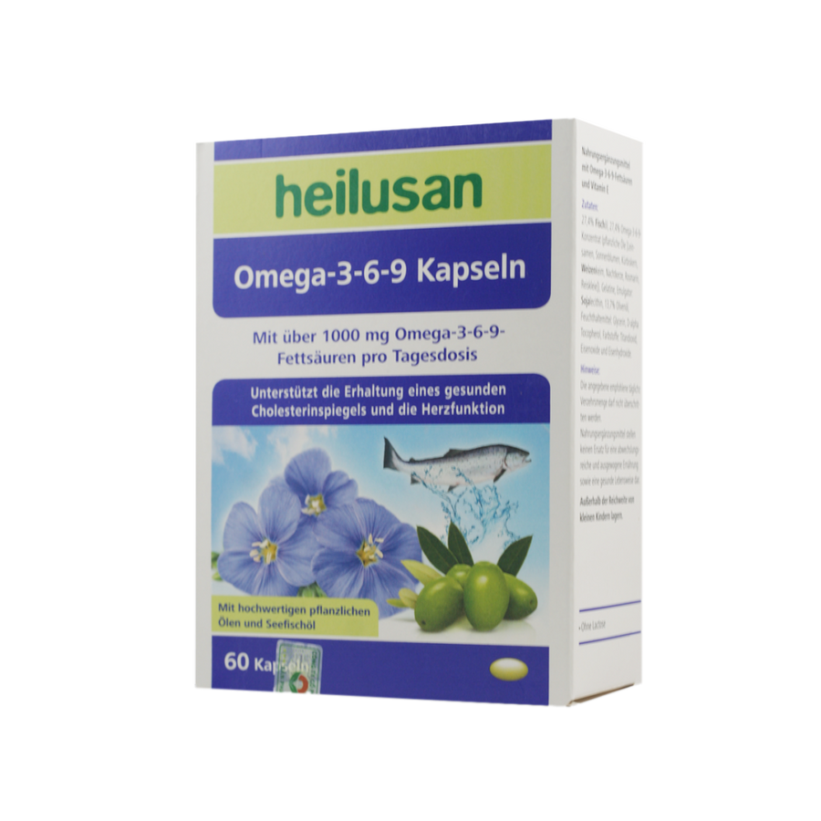 Viên Uống Heilusan Omega-3-6-9 Kapseln Của Đức