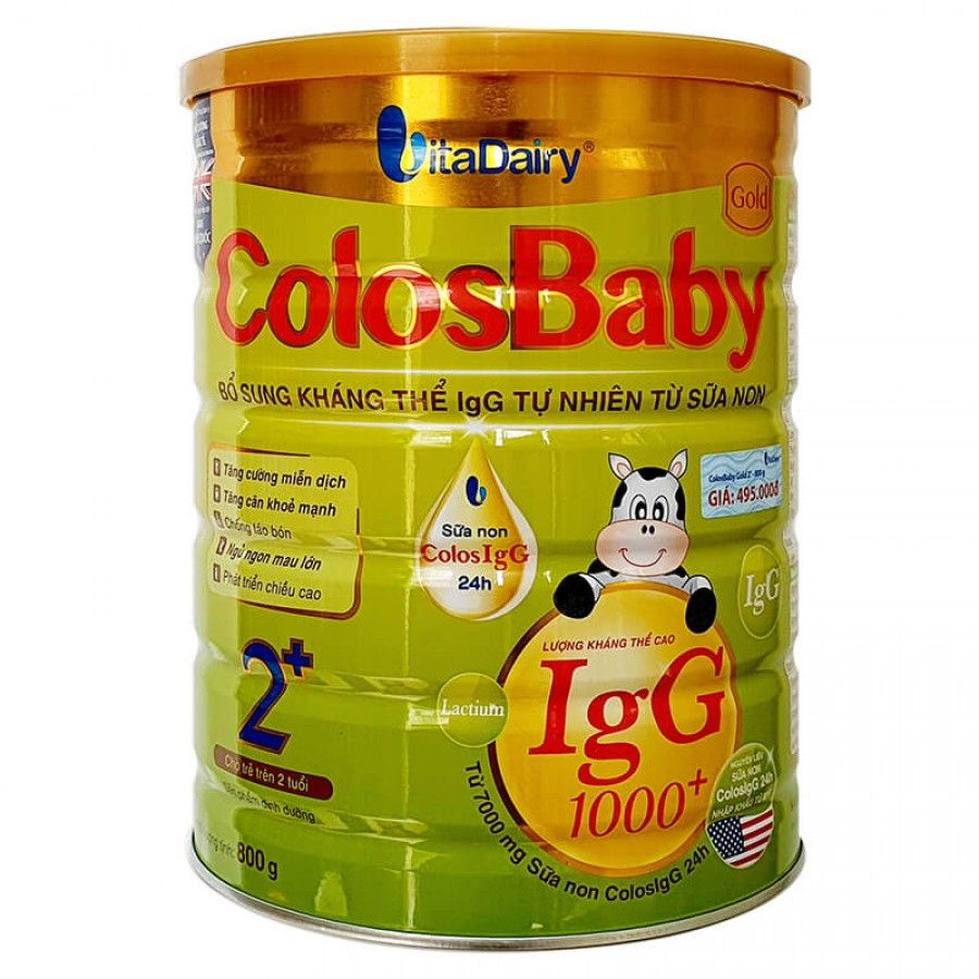 Sữa Bột Colosbaby Gold 2+ Cho Bé Từ 2 Tuổi Trở Lên