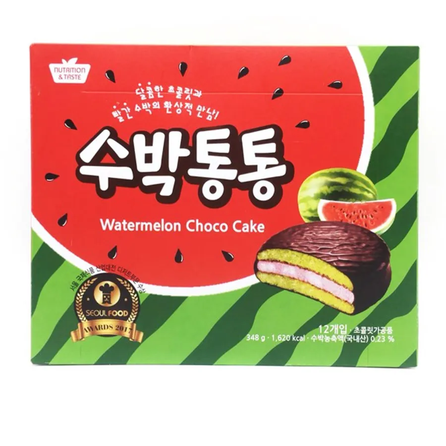 Combo 2 Hộp Bánh Chocopie Vị Dưa Dấu Hàn Quốc