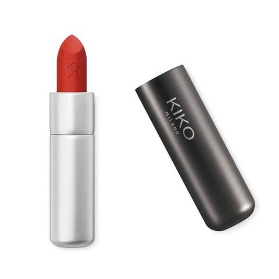 Son Kiko Powder Power Lipstick 19 Red Chilly Màu Đỏ Thuần
