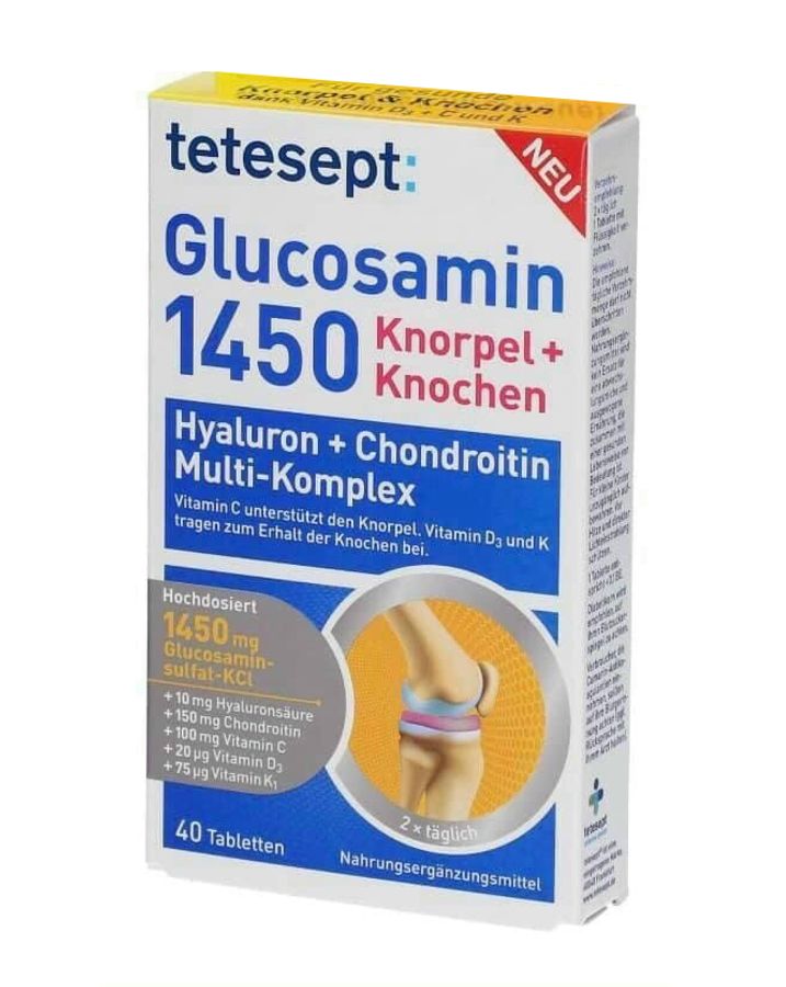 Viên Uống Tetesept Glucosamin 1450 Hỗ Trợ Xương Khớp