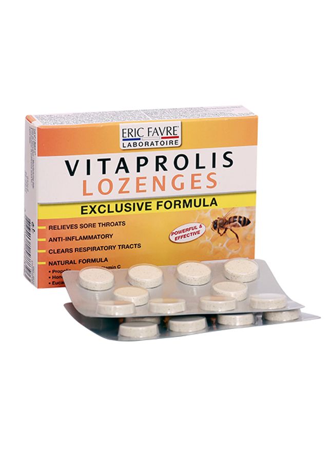 Vitaprolis Lozenges Viên Ngậm Ho Cho Cả Gia Đình Thành Phần Tự Nhiên