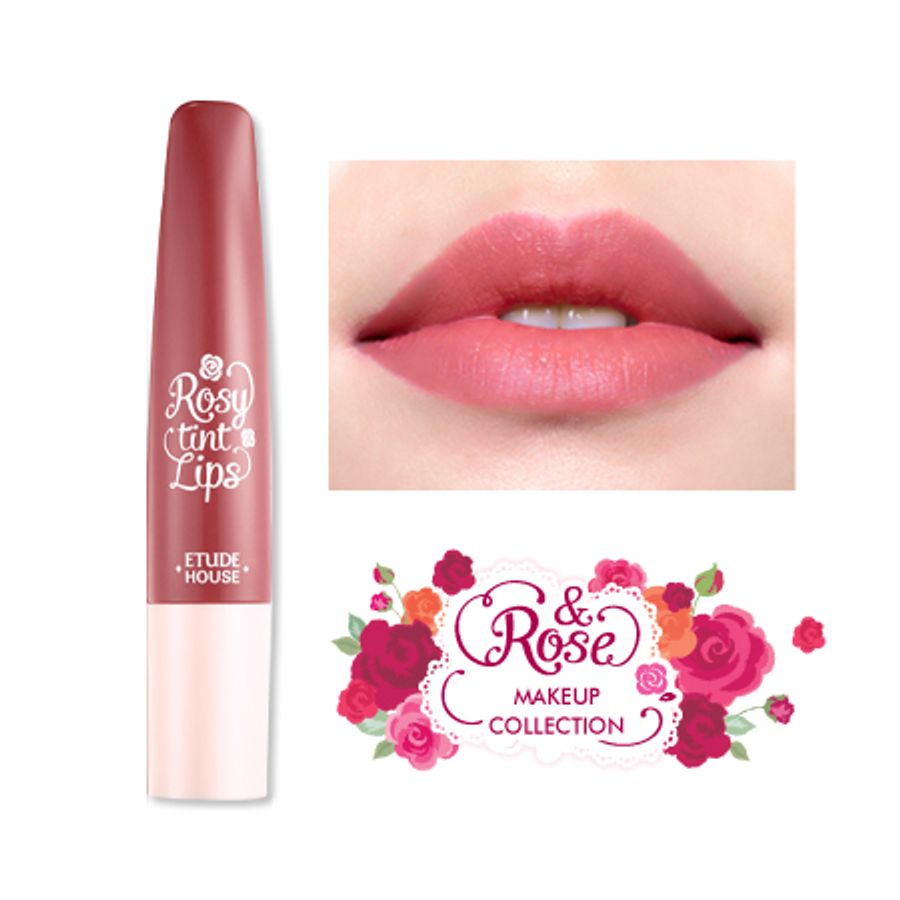 Rosy Tint Lips – Son Kem Etude House Lên Màu Cực Chuẩn