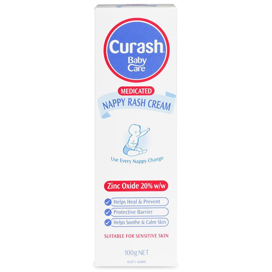 Kem Chống Hăm Curash Baby Nappy Rash Cream 100g Hàng Úc