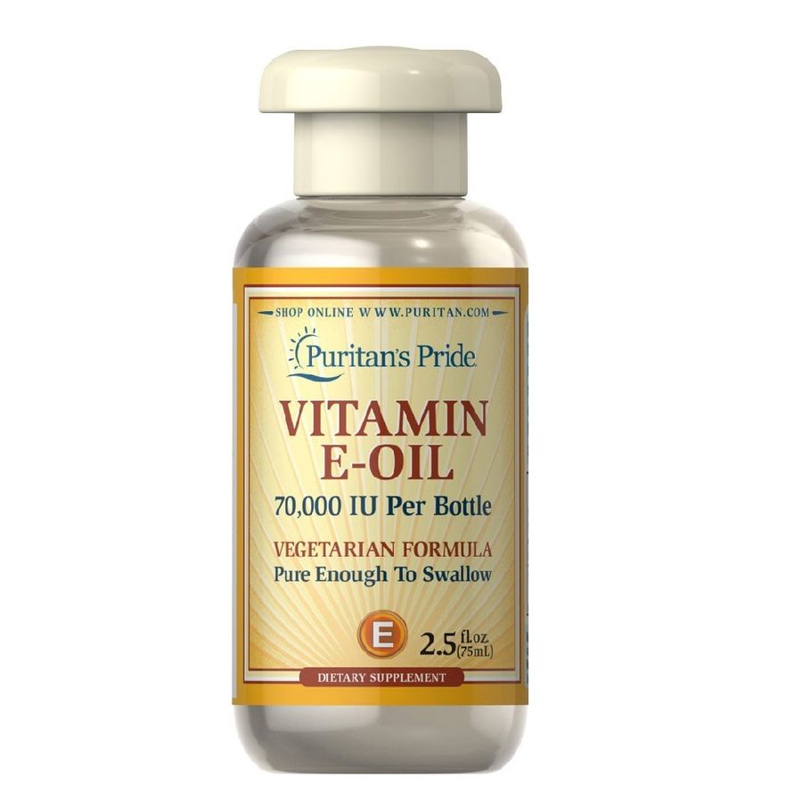 Vitamin E-Oil Puritan's Pride Tinh Khiết 70.000IU 75ml