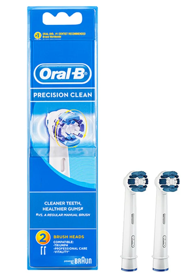 Set 2 Đầu Bàn Chải Điện Precision Clean Oral-B