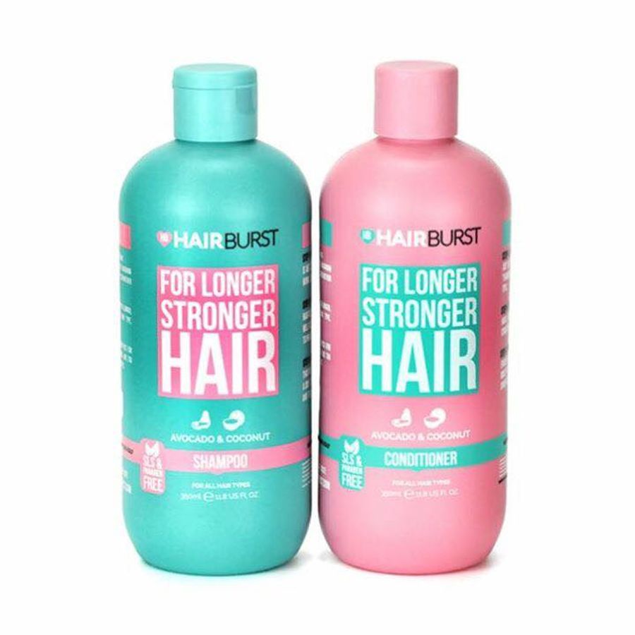 Bộ Dầu Gội HairBurst For Longer Stronger Cải Thiện Rụng Tóc
