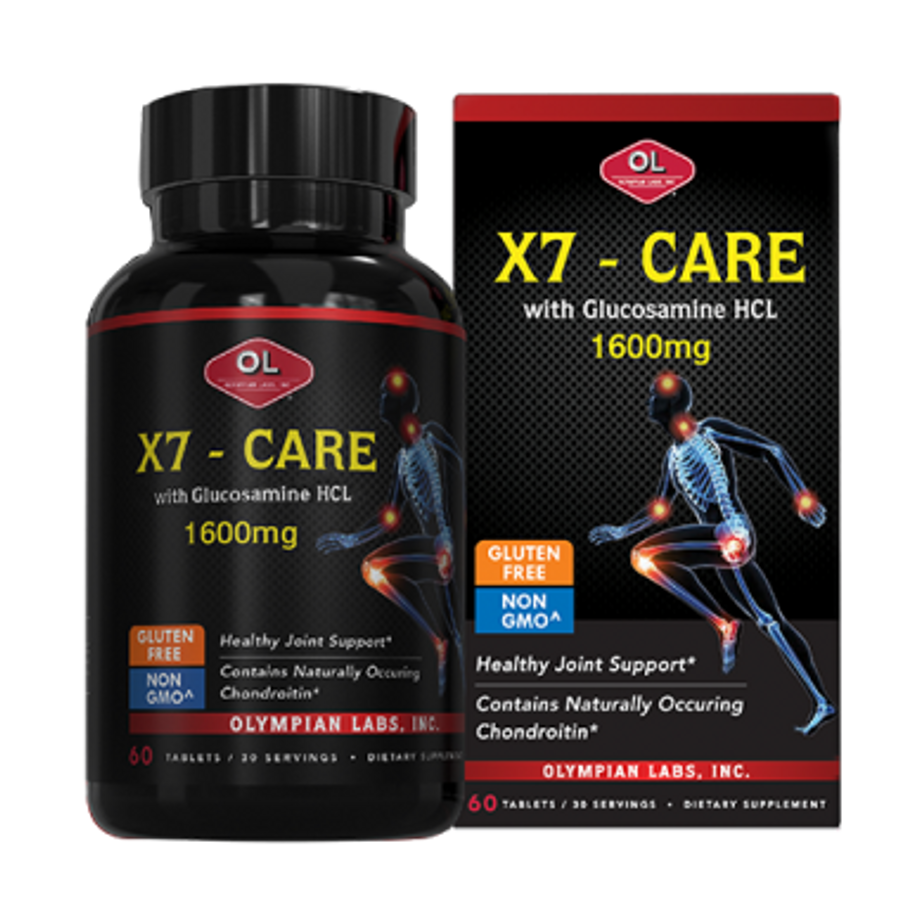 X7 Care With Glucosamine HCL 1600mg - Hỗ Trợ Xương Khớp