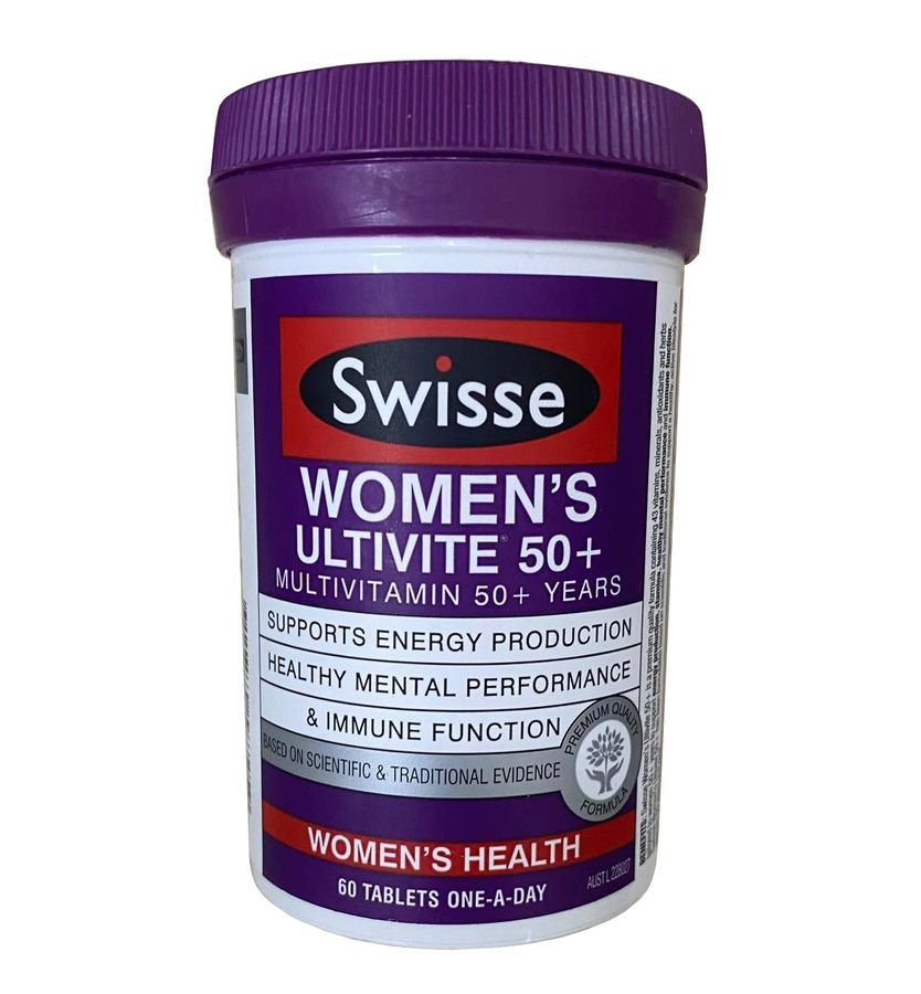Vitamin Cho Nữ Trên 50 Tuổi Swisse Womens Ultivite 50+