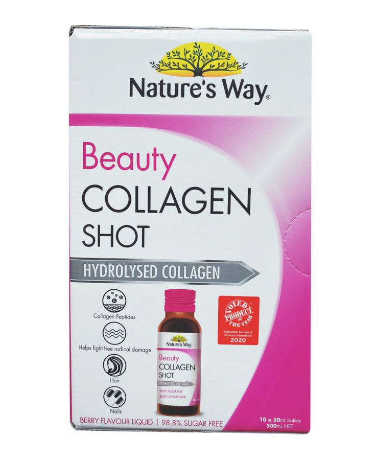 Beauty Collagen Shot Nature’s Way - Collagen Dạng Nước