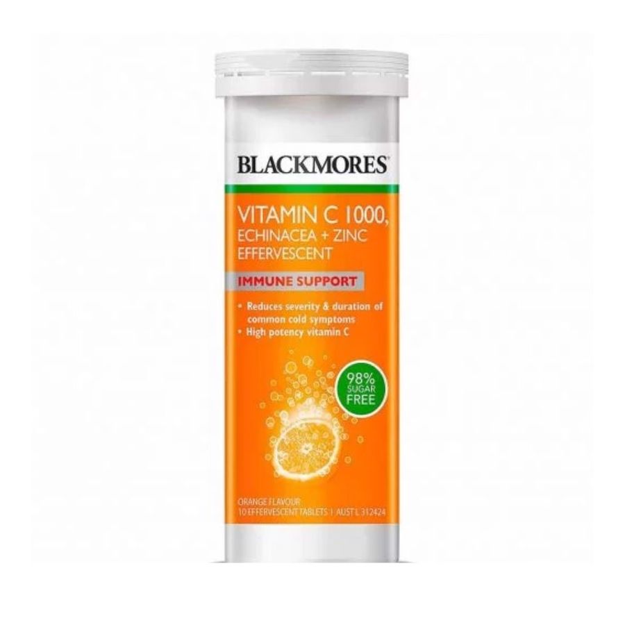 Viên Sủi Vitamin C Và Kẽm Hỗ Trợ Hệ Miễn Dịch Blackmores Vitamin C